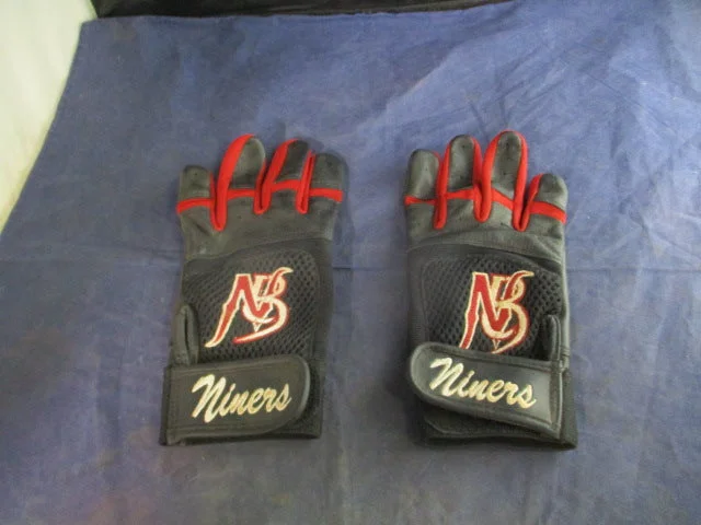 Baseball glove and bat dealsUsed Upstart Sports Niners Batting Gloves Youth Size XL