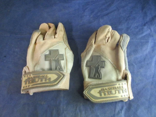 Baseball glove finger protectionUsed Baseball Truth Batting Gloves - Youth Size Medium