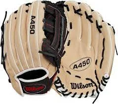 Best baseball gloves for competitive playNew Wilson A450 12" All Position Glove - LHT