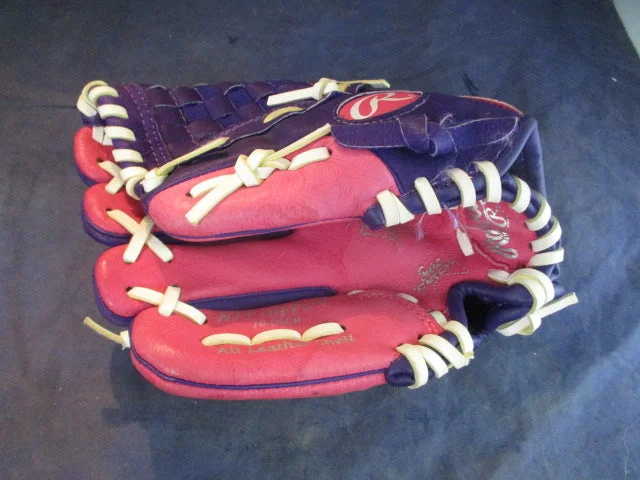 Baseball glove training toolsRAWLINGS Size 10" Purple/Pink Baseball/Softball Gloves