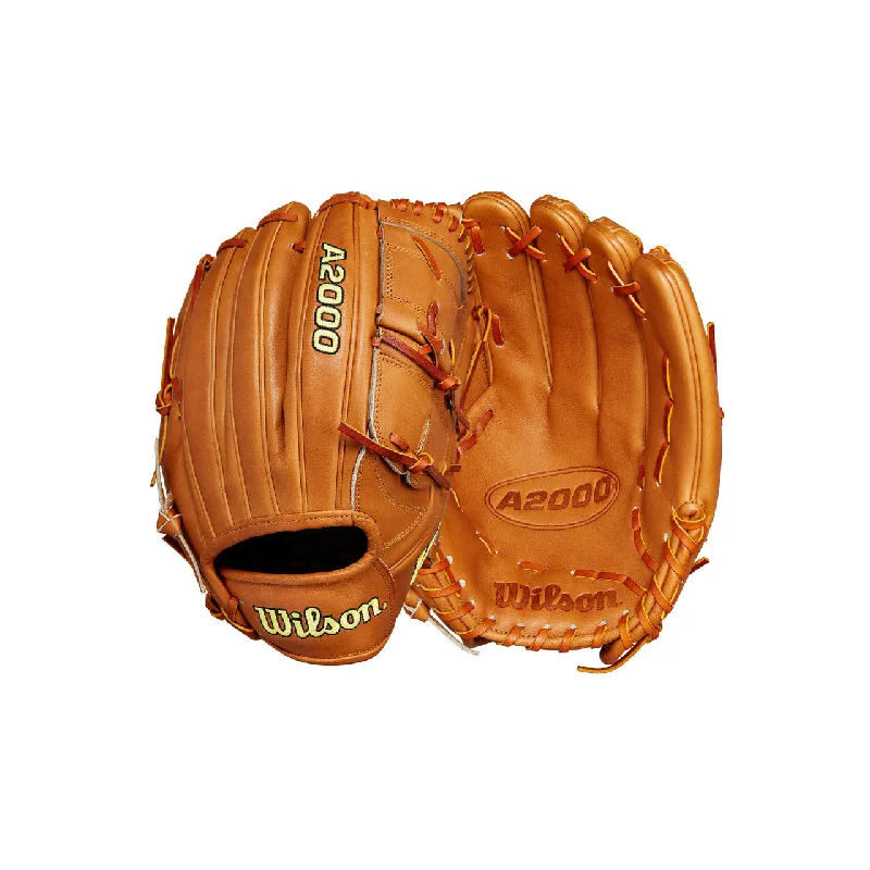 Baseball glove batting gloves comboNew Wilson A2000 B2 GD Series 12" Pitcher Glove - LHT