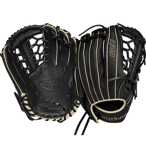 Baseball glove wrist strapsNew Wilson A700 All Position 12" Glove - LHT