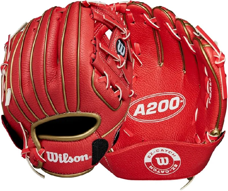 Baseball glove warranty informationNew Wilson A200 E-Z Catch 9" Glove - RHT - Red/Gold