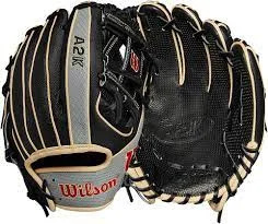 Baseball glove batting gloves comboNew Wilson A2K SC1786SS 11'5" Infield Glove - RHT