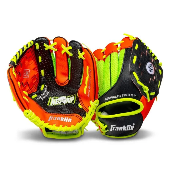 Baseball glove storage bagsNew Franklin Neo Grip 9" Teeball Glove w/ Ball - Red LEFTY