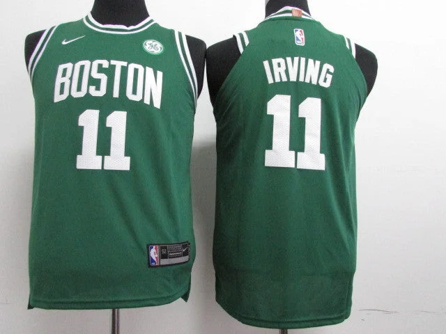 Personalized basketball jerseys with name and numberCeltics 11 Kyrie Irving Green Youth Authentic Basketball Jersey