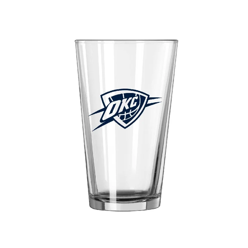 Team cups for school clubsOklahoma City Thunder Navy 16oz Gameday Pint Glass