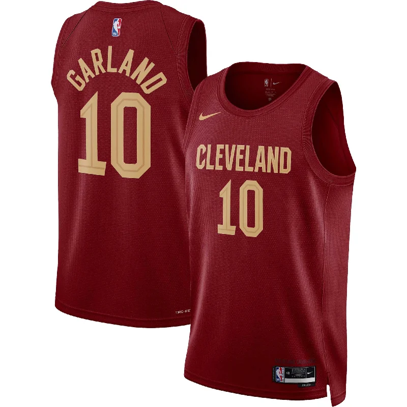 Comfortable basketball jerseys for warm weatherDarius Garland Cleveland Cavaliers Unisex Swingman Basketball Jersey - Icon Edition - Wine