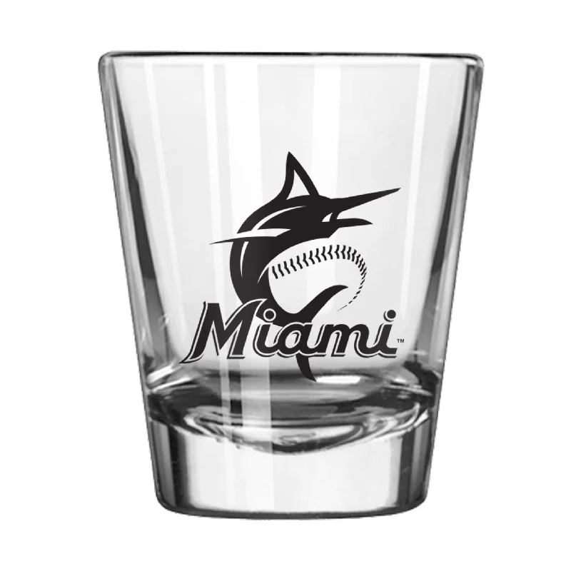 Team cups with motivational quotesMiami Marlins 2oz Gameday Shot Glass