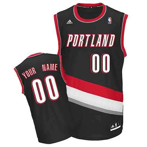 Basketball jerseys for adult playersPortland Trail Blazers Youth Custom black Basketball Jersey