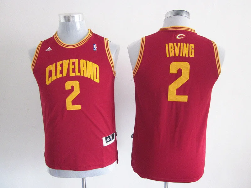 Basketball jerseys for fans with team namesCavaliers 2 Irving Red New Fabric Youth Basketball Jersey