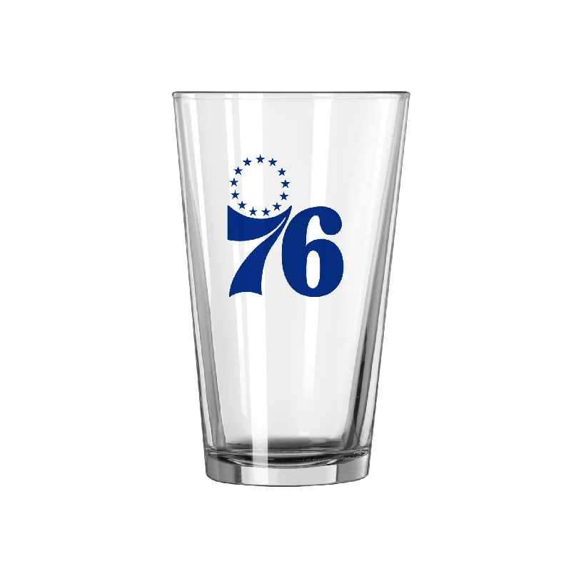 Team cups for holiday partiesPhiladelphia 76ers Alt Gameday Pint