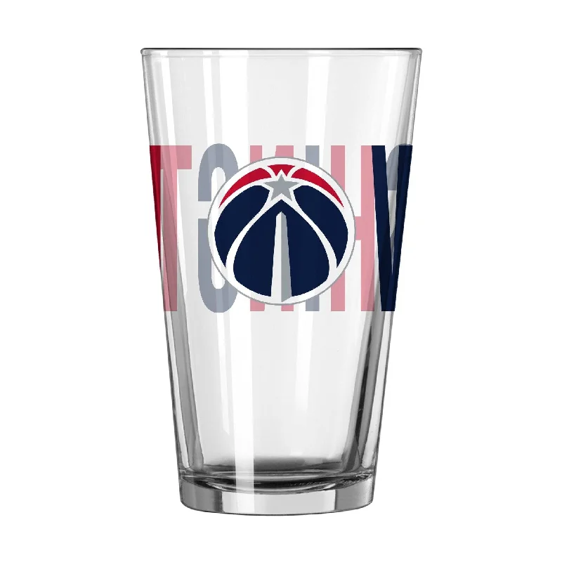 Team cups for volunteer recognitionWashington Wizards 16oz Overtime Pint Glass