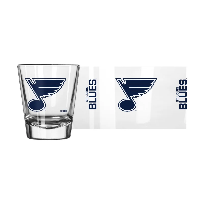 Team cups for basketball leaguesSt. Louis Blues 2oz ALT Gameday Shot Glass