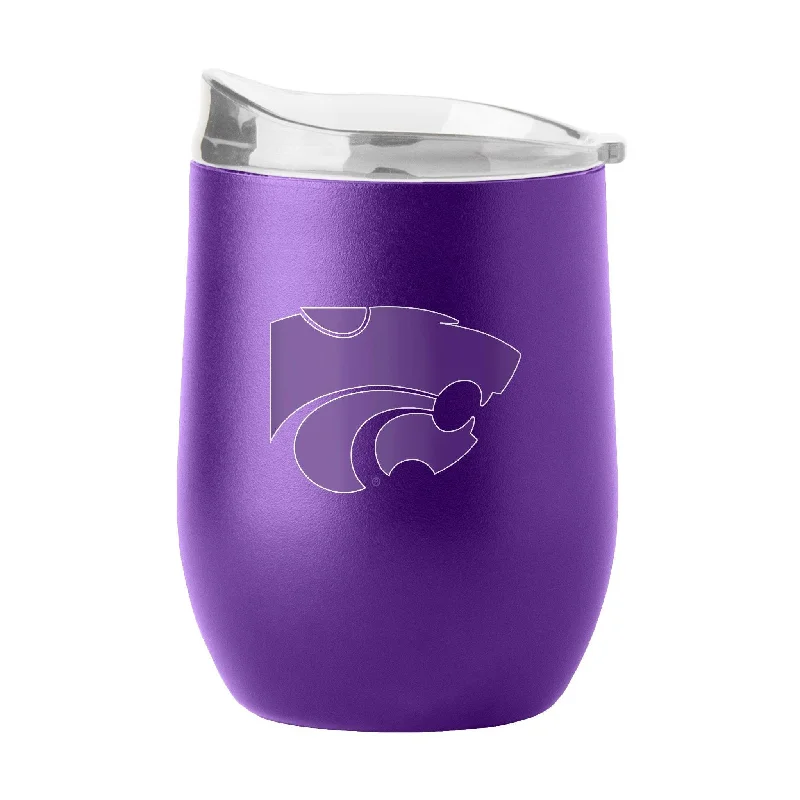 Team cups for end-of-season celebrationsKansas State 16oz Flipside Powder Coat Curved Bev