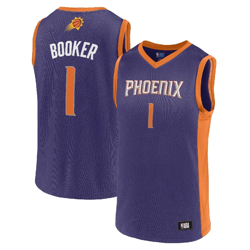 Basketball jerseys for tournament playMen's Devin Booker Purple Phoenix Suns Player Basketball Jersey