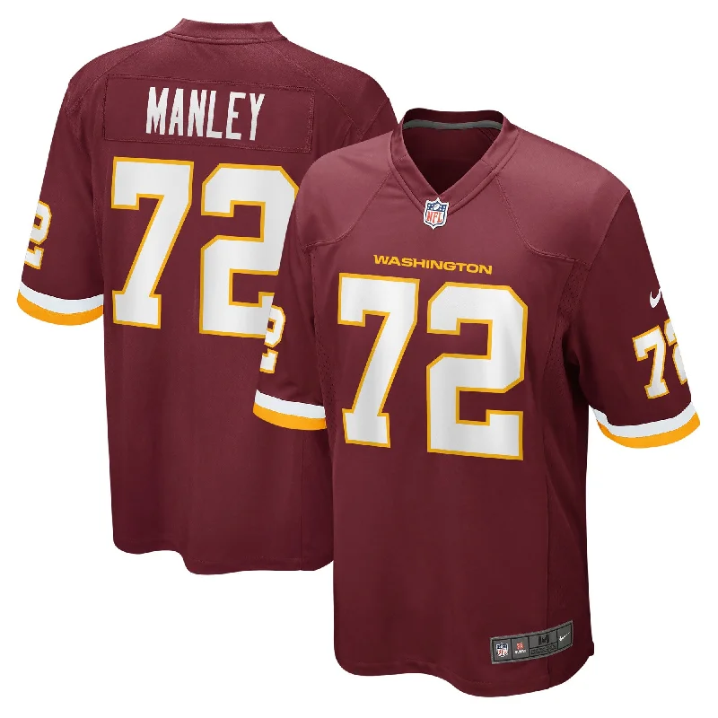 Custom soccer jerseys with embroidered patchesDexter Manley Washington Football Team Retired Player Jersey - Burgundy