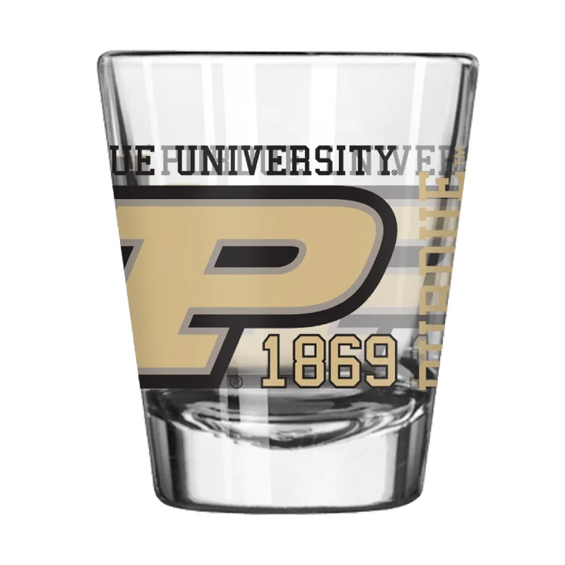 Team cups for volunteer recognitionPurdue 2oz Spirit Shot Glass