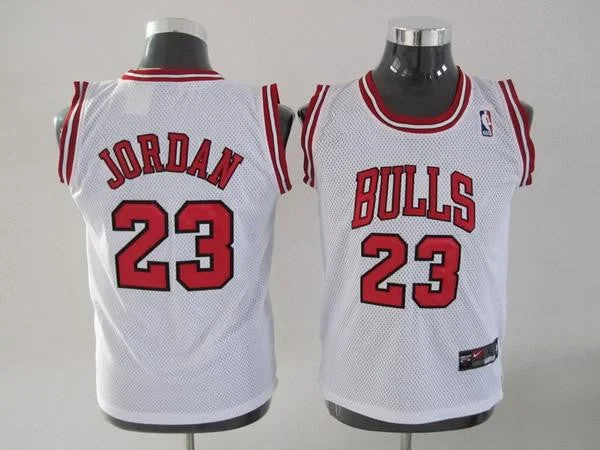 Basketball jerseys with lightweight and durable materialChicago Bulls 23 Jordan White Youth Basketball Jersey