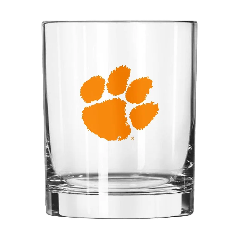 Team cups with event datesClemson 14oz Gameday Rocks Glass