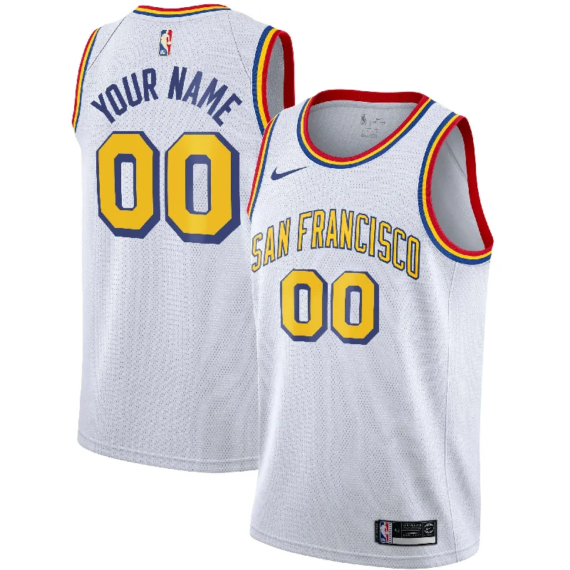 Personalized basketball jerseys for special eventsGolden State Warriors Unisex 2019/20 Custom Swingman Basketball Jersey - White - Classic Edition