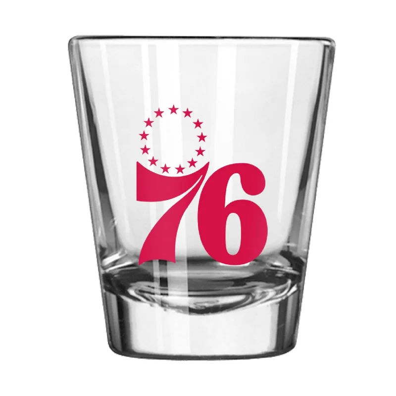 Team cups for team spirit awardsPhiladelphia 76ers 2oz Gameday Shot Glass