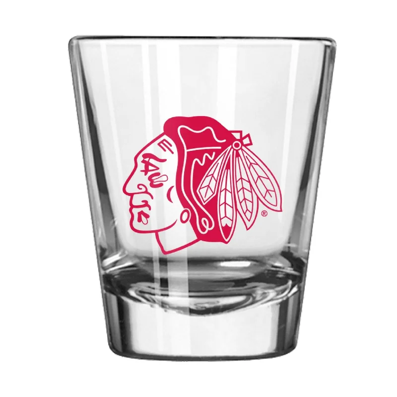 Team cups for robotics teamsChicago Blackhawks 2oz Gameday Shot Glass