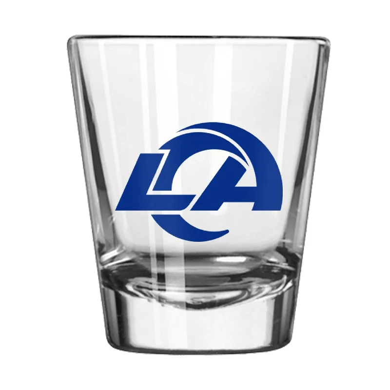 Engraved team cups for winnersLos Angeles Rams 2oz Gameday Shot Glass