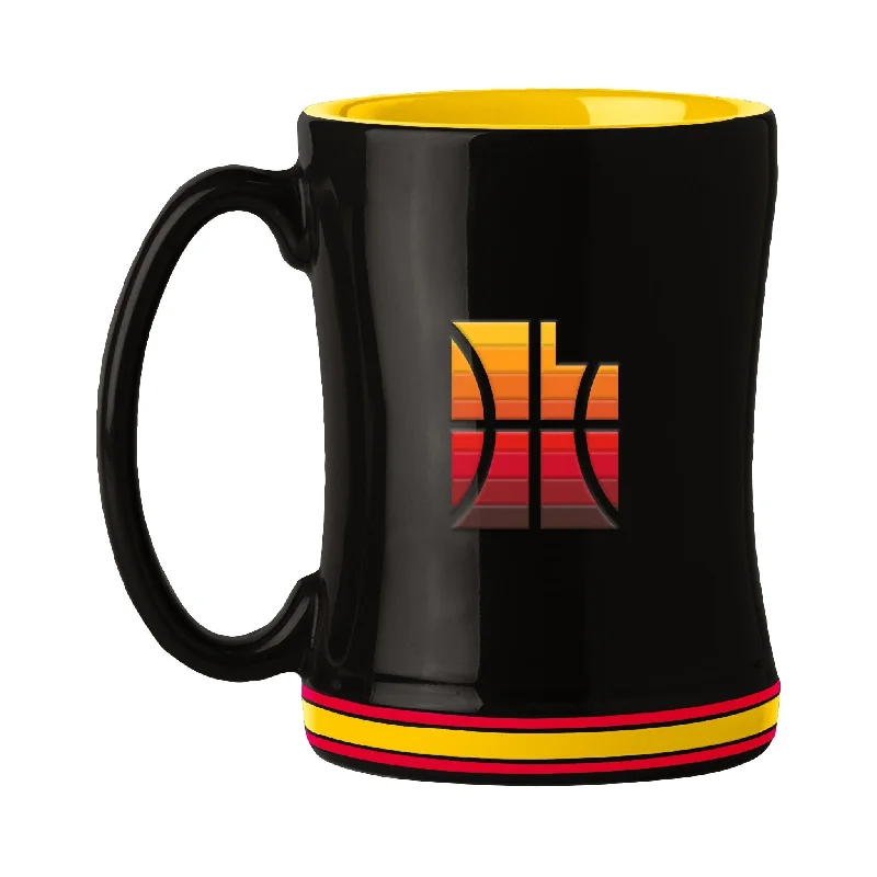 Team cups for retirement giftsUtah Jazz 14oz City Edition Relief Mug