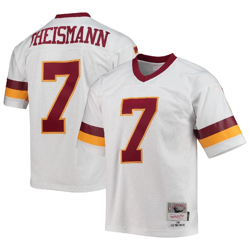 Youth soccer jerseys with sponsor logosJoe Theismann Washington Football Team Legacy Jersey - White