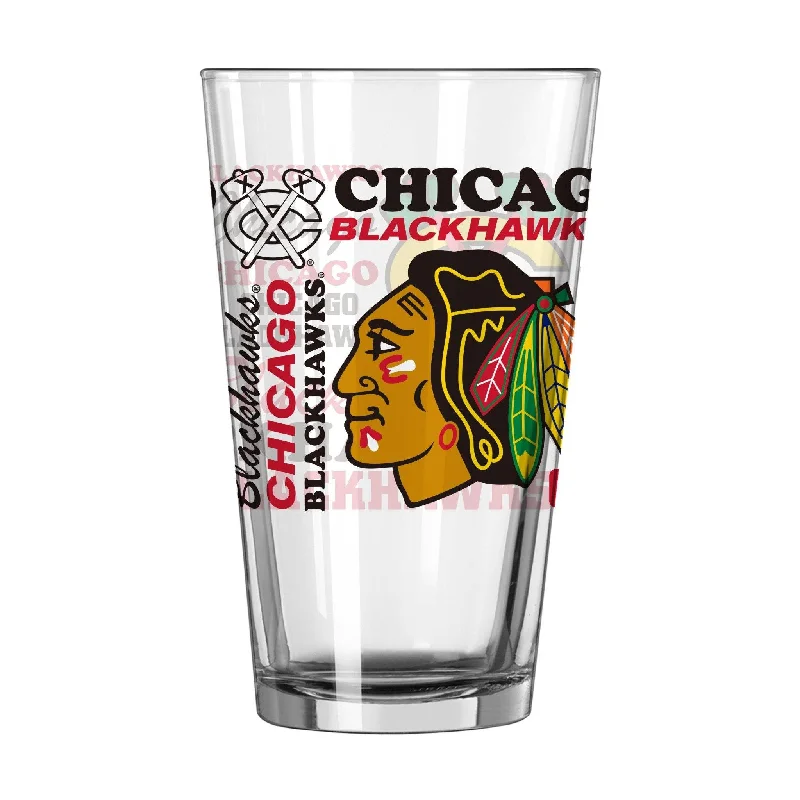 Team cups for fundraising eventsChicago Blackhawks 16oz Spirit Pint Glass