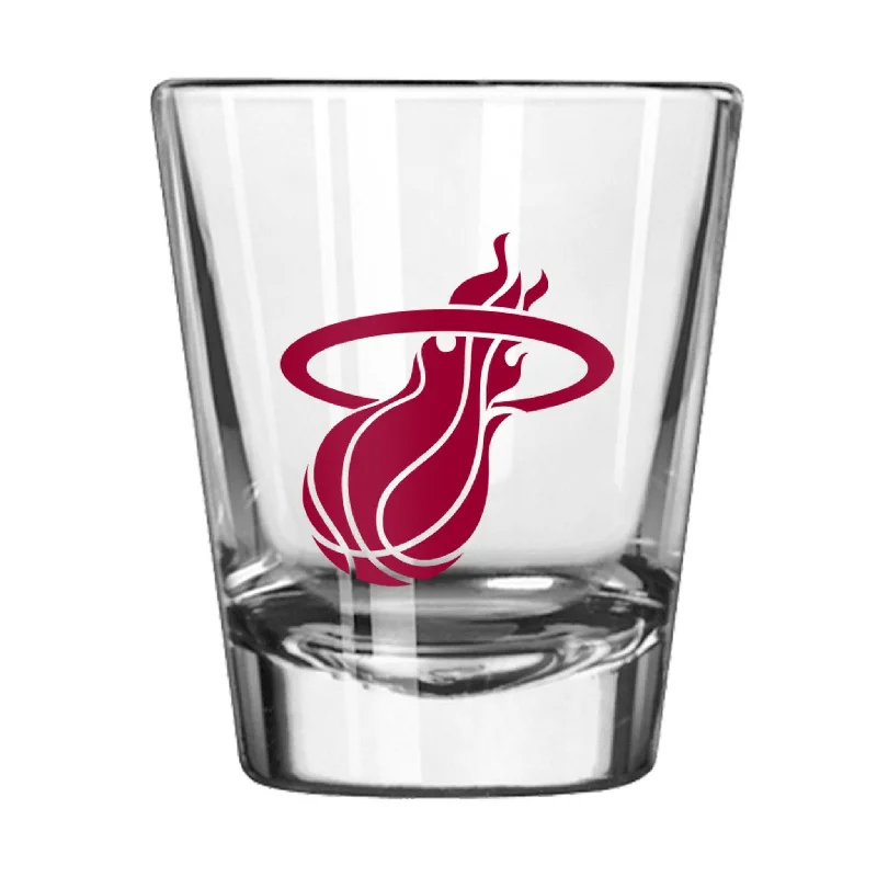 Team cups for milestone celebrationsMiami Heat 2oz Gameday Shot Glass