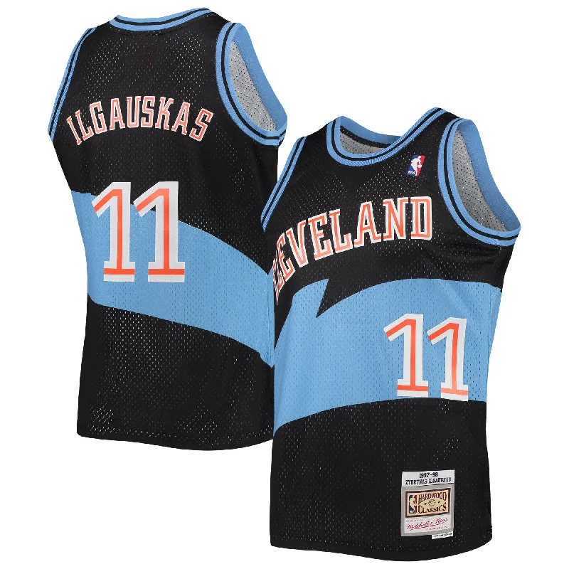 Best basketball jerseys for kids’ teamsZydrunas Ilgauskas Cleveland Cavaliers Hardwood Classics Swingman Basketball Jersey - Black