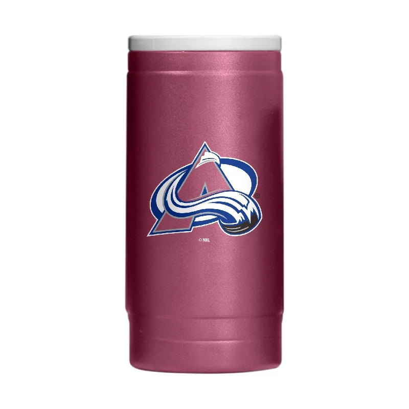 Team cups for community eventsColorado Avalanche 12oz Flipside Powder Coat Slim Can Coolie