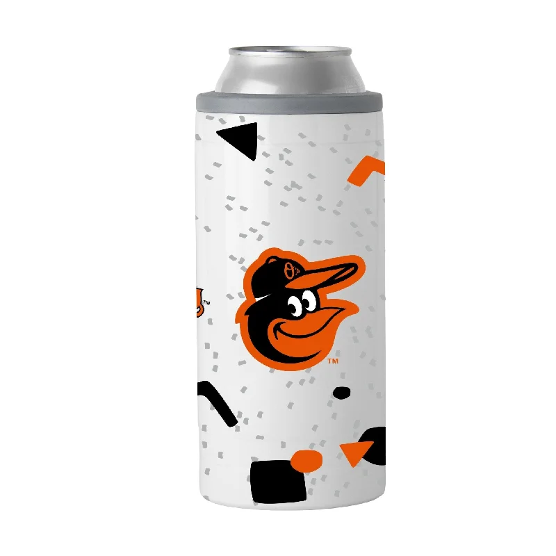 Team cups for cheerleading squadsBaltimore Orioles 12oz Flashback Slim Can Coolie