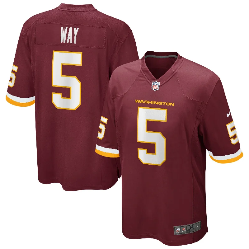 Comfortable soccer jerseys for warm climatesTress Way Washington Football Team Game Player Jersey - Burgundy