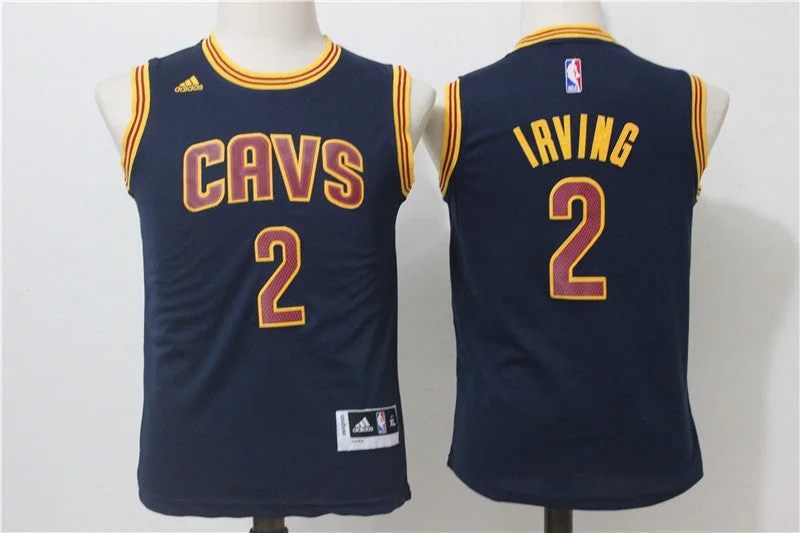 Custom basketball jerseys for teamsCavaliers 2 Kyrie Irving Navy Youth Swingman Basketball Jersey