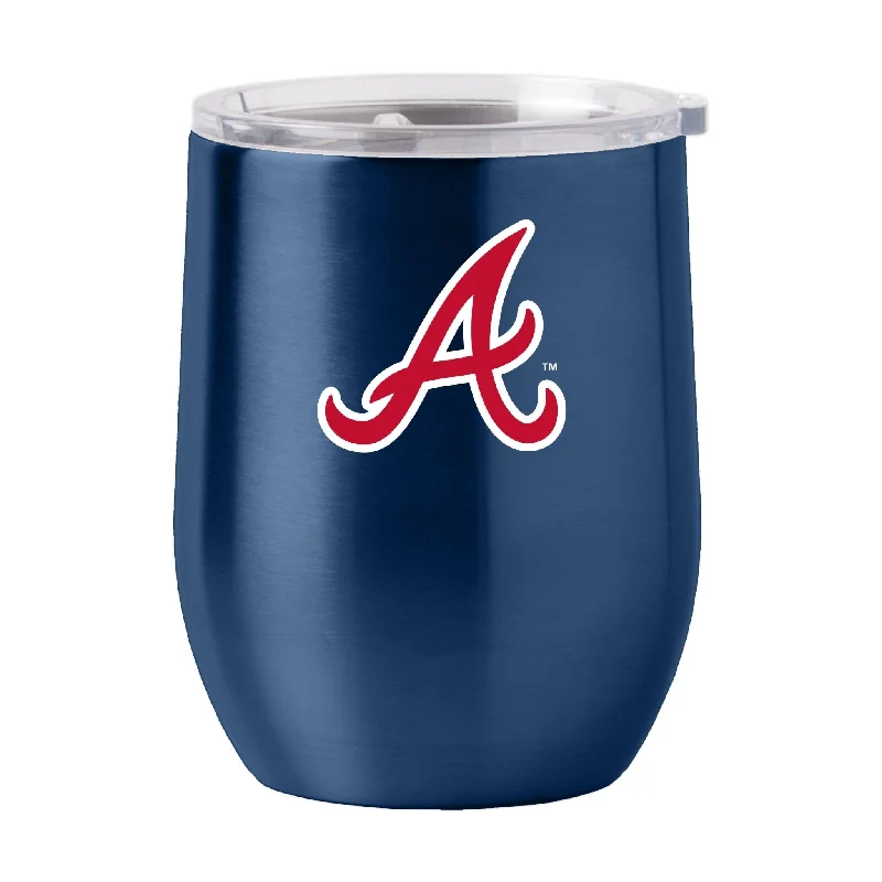 Team cups for coach appreciationAtlanta Braves 16oz Gameday Stainless Curved Beverage