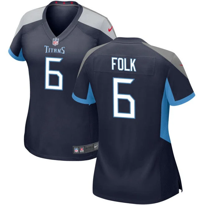 Soccer jerseys for men’s and women’s teamsWomen's TennesseWomen's Tennessee Titans #6 Nick Folk Navy Football Stitched Jersey(Run Small)