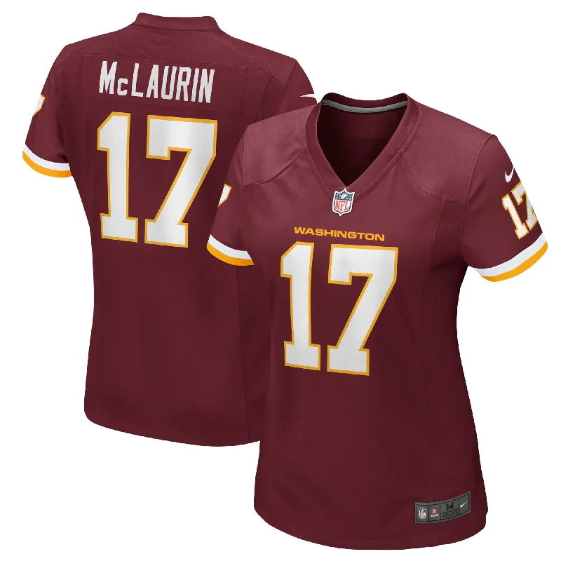 Retro-style soccer jerseys for fansTerry Mclaurin Washington Football Team Women's Player Jersey - Burgundy