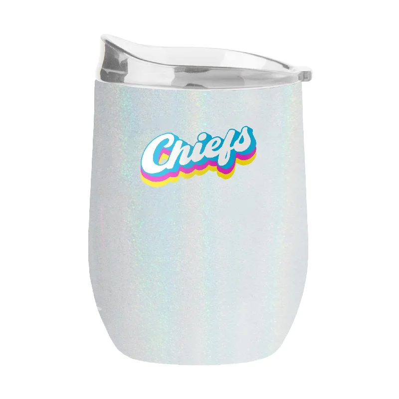 Team cups for milestone celebrationsKansas City Chiefs 16oz Shadow Iridescent Curved Tumbler