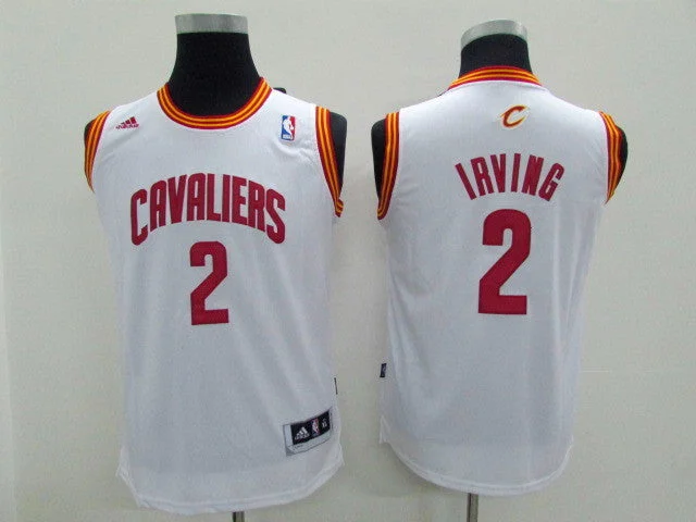 Women’s basketball jerseys with team logoCavaliers 2 Irving White Youth Basketball Jersey