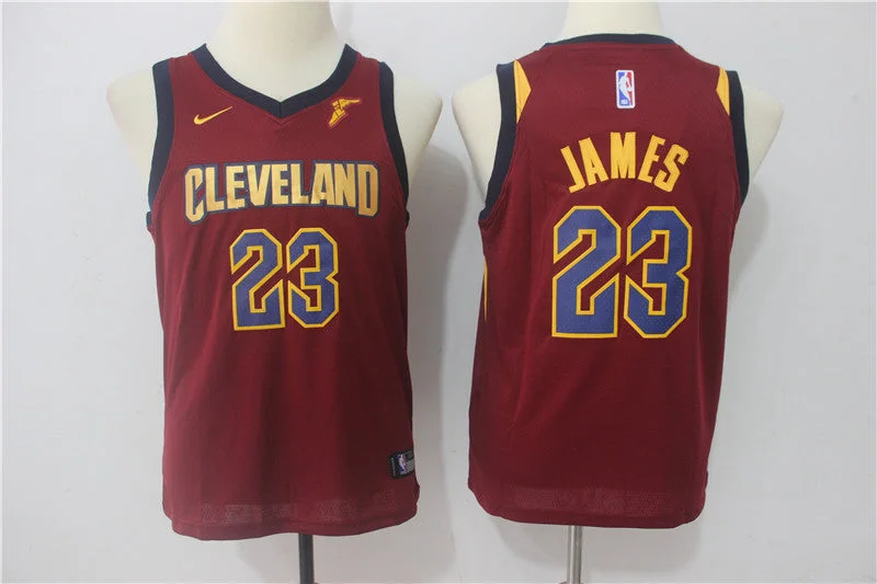 Basketball jerseys with moisture-wicking fabricCavaliers 23 LeBron James Red Youth Swingman Basketball Jersey