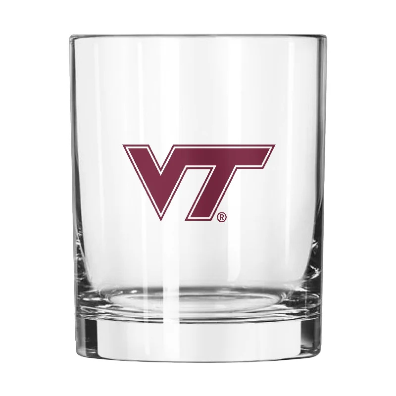 Team cups for volleyball competitionsVirginia Tech 14oz Gameday Rocks Glass