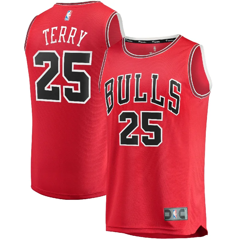 Custom basketball jerseys for fansDalen Terry Chicago Bulls Branded Fast Break Player Basketball Jersey - Icon Edition - Red