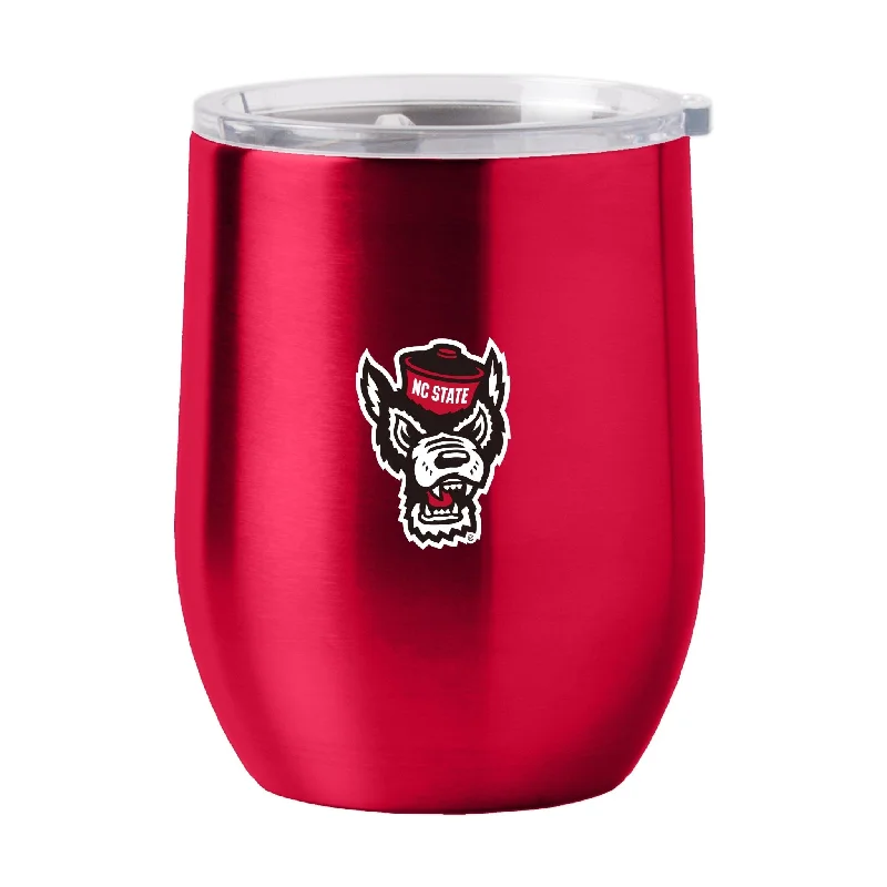 Team cups for office competitionsNC State 16oz Gameday Stainless Curved Beverage