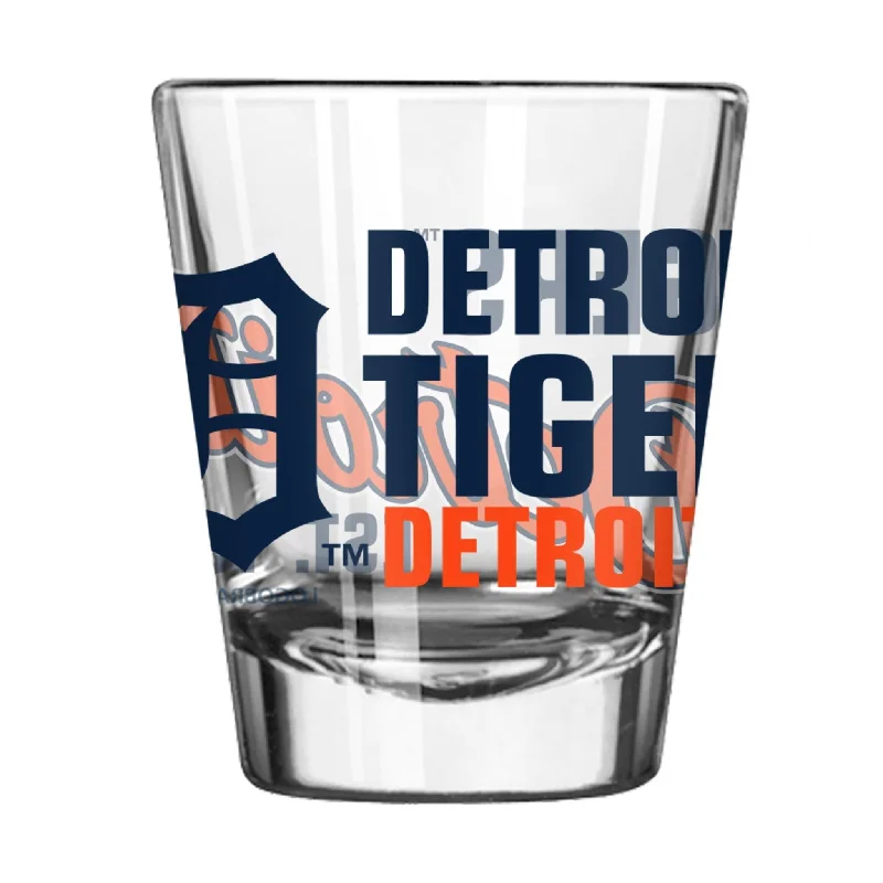 Team cups for MVP awardsDetroit Tigers 2oz Spirit Shot Glass