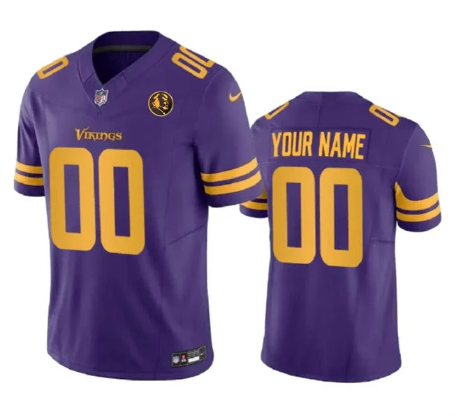 Soccer jerseys for men’s and women’s teamsMen's Minnesota Vikings Active Player Custom Purple 2023 F.U.S.E. With John Madden Patch Color Rush Limited Football Stitched Jersey