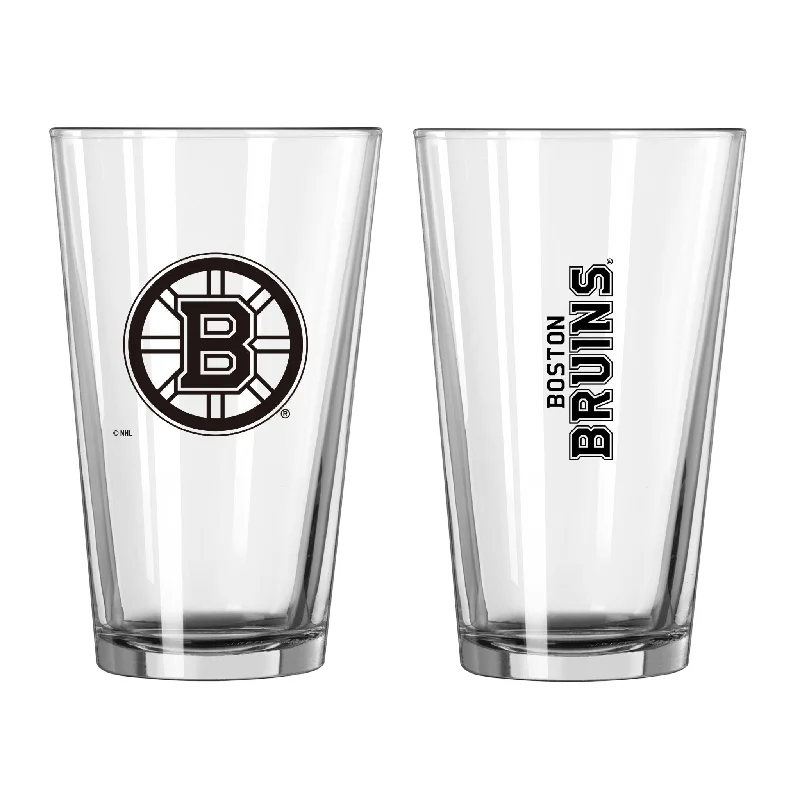 Team cups for retirement giftsBoston Bruins 16oz Gameday Pint Glass