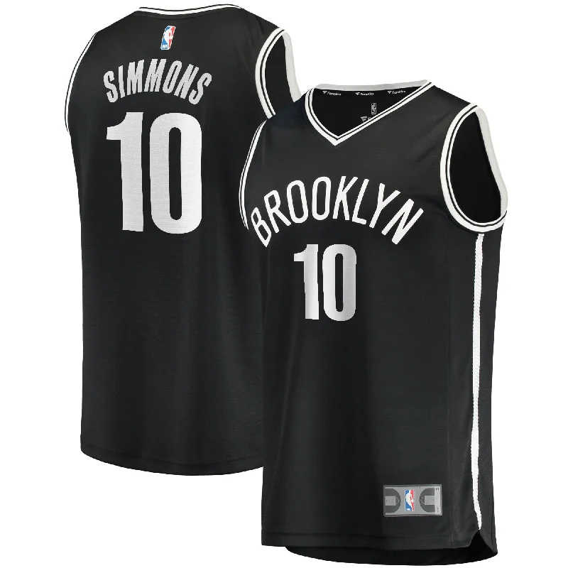 Basketball jerseys for professional leaguesBen Simmons Brooklyn Nets Branded Fast Break Basketball Jersey - Icon Edition - Black